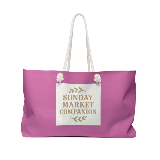 Spacious Weekend Bag, Stylish Tote for Market Visits, Travel Companion, Everyday Use, Perfect Gift for elderly loved ones