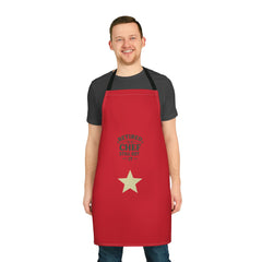 Retired Chef Apron - AOP with 5-Color Straps, Gift for Cooking Enthusiasts, Fun Kitchen Accessory, Perfect for Retirement Parties
