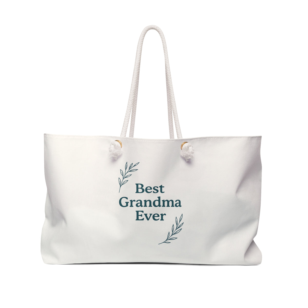 Best Grandma Ever Weekender Bag, Perfect for Travel, Gifts for Grandma, Mother's Day, Tote Bag, Beach Bag, Canvas Bag