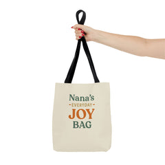 Nana's Everyday Joy Tote Bag, Perfect Gift for Grandmothers, Eco-Friendly Shopping Bag, Yellow All-Over Print, Birthday, Mother's Day, [...]