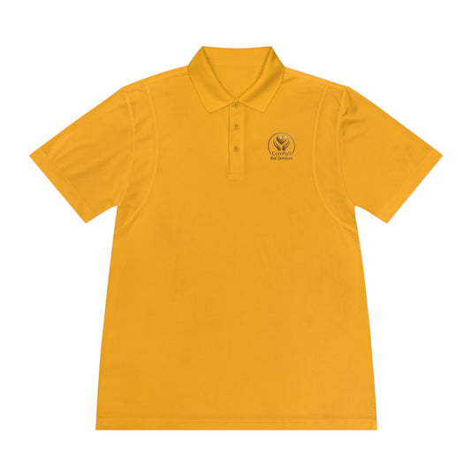 Men's Sport Polo Shirt - 'Old Enough to Know Better, Young Enough Not to Care'