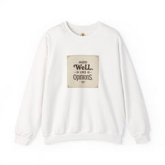 Golden Style Crewneck – “Aged Well, Like Opinions”