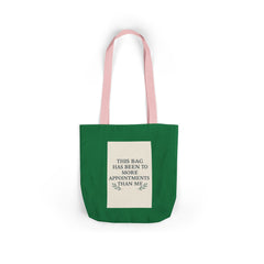 Canvas Tote Bag with Colorful Straps - Perfect Gift for Grandmothers