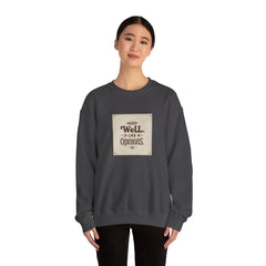 Golden Style Crewneck – “Aged Well, Like Opinions”