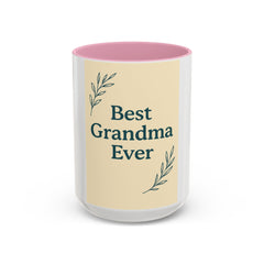 Best Grandma Ever Colorful Mug - Unique Gift for Grandma, Thoughtful Coffee Mug, Great for Mother s Day, Birthday