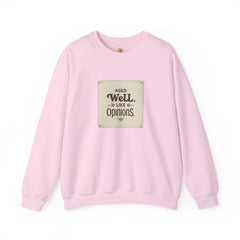 Golden Style Crewneck – “Aged Well, Like Opinions”