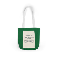 Canvas Tote Bag with Colorful Straps - Perfect Gift for Grandmothers
