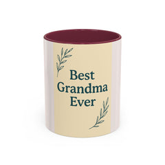 Best Grandma Ever Colorful Mug - Unique Gift for Grandma, Thoughtful Coffee Mug, Great for Mother s Day, Birthday