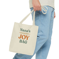 Nana's Everyday Joy Tote Bag, Perfect Gift for Grandmothers, Eco-Friendly Shopping Bag, Yellow All-Over Print, Birthday, Mother's Day, [...]