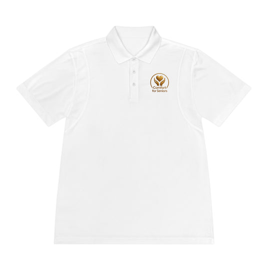 Men's Sport Polo Shirt - 'Old Enough to Know Better, Young Enough Not to Care'