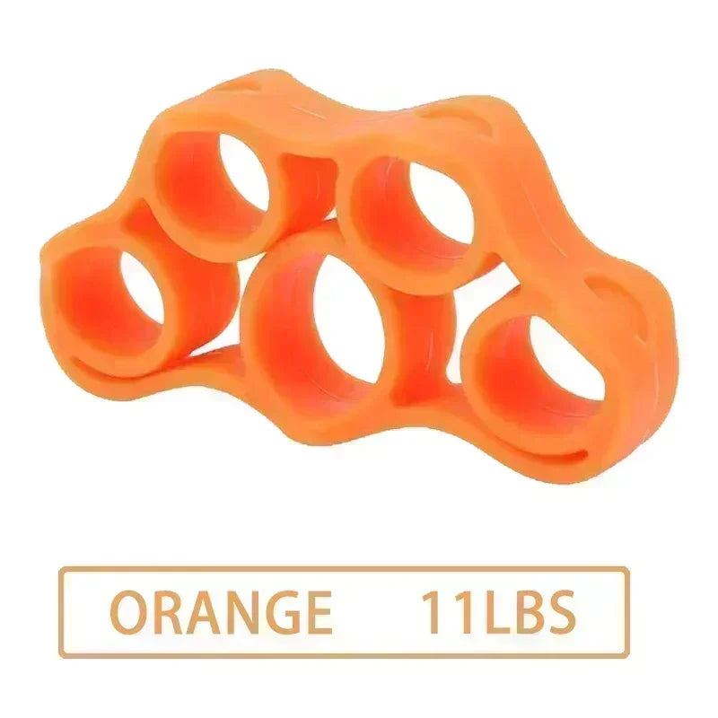Silicone Finger Strengthener – 6-Level Gentle Hand Grip Trainer