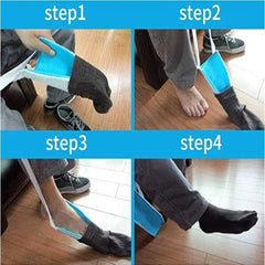 No-Bend Sock Aid Tool for Seniors & Limited Mobility – Easy Daily Use