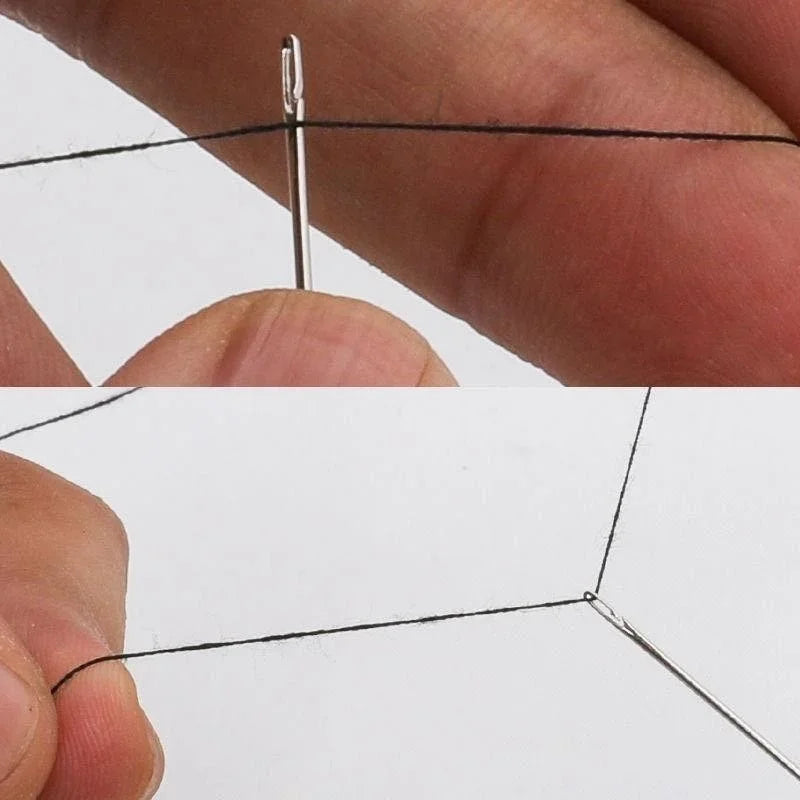 Blind Needle Set for Elderly – Easy Threading Sewing Needles (12–60pcs)