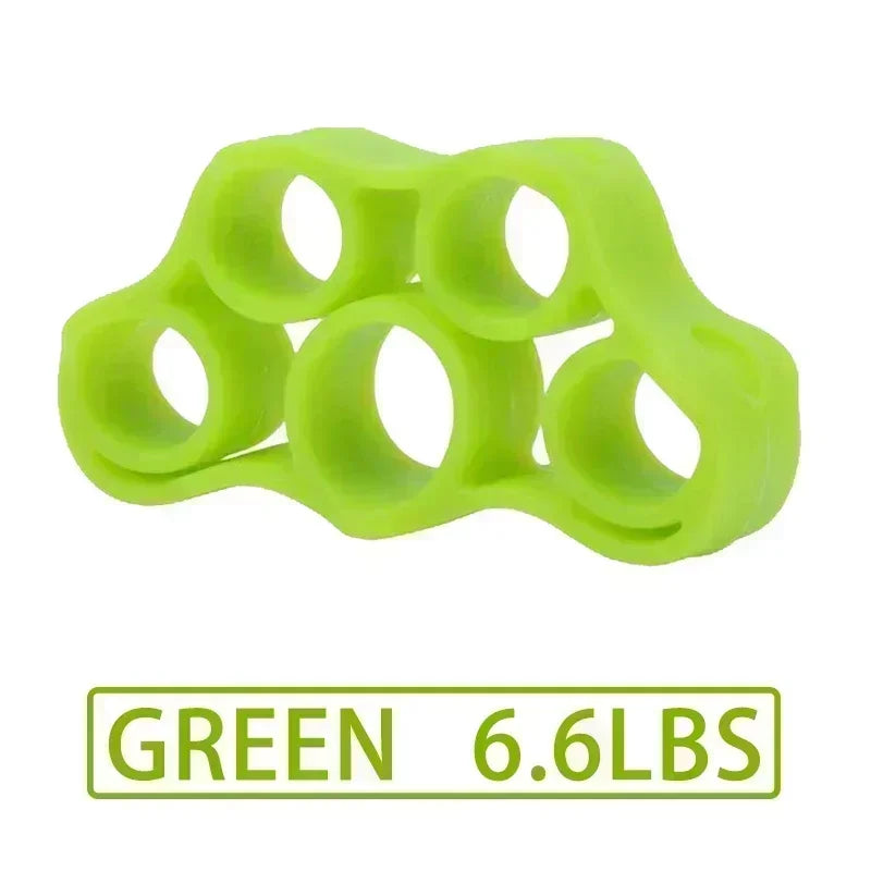 Silicone Finger Strengthener – 6-Level Gentle Hand Grip Trainer