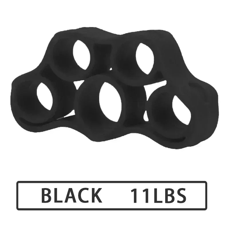 Silicone Finger Strengthener – 6-Level Gentle Hand Grip Trainer