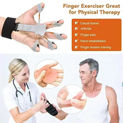 Silicone Finger Strengthener – 6-Level Gentle Hand Grip Trainer