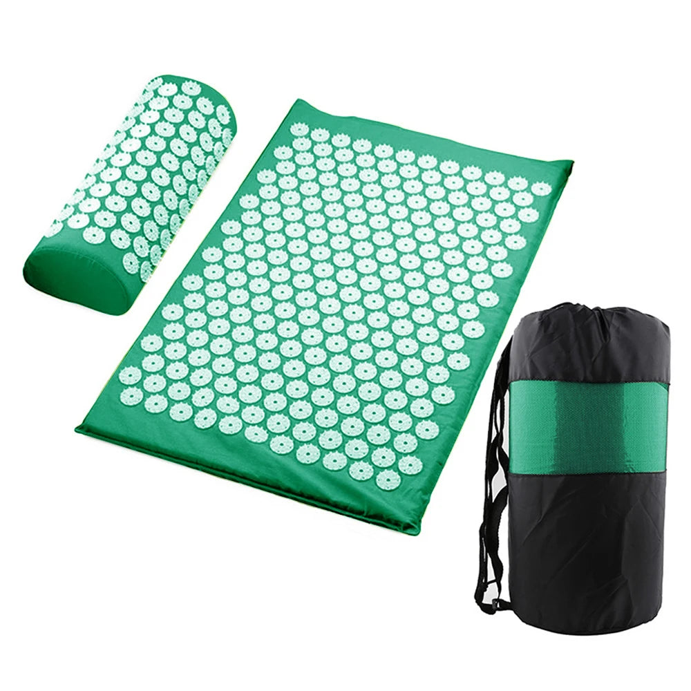 Acupressure Mat & Pillow Set – Gentle Relaxation for Body & Mind