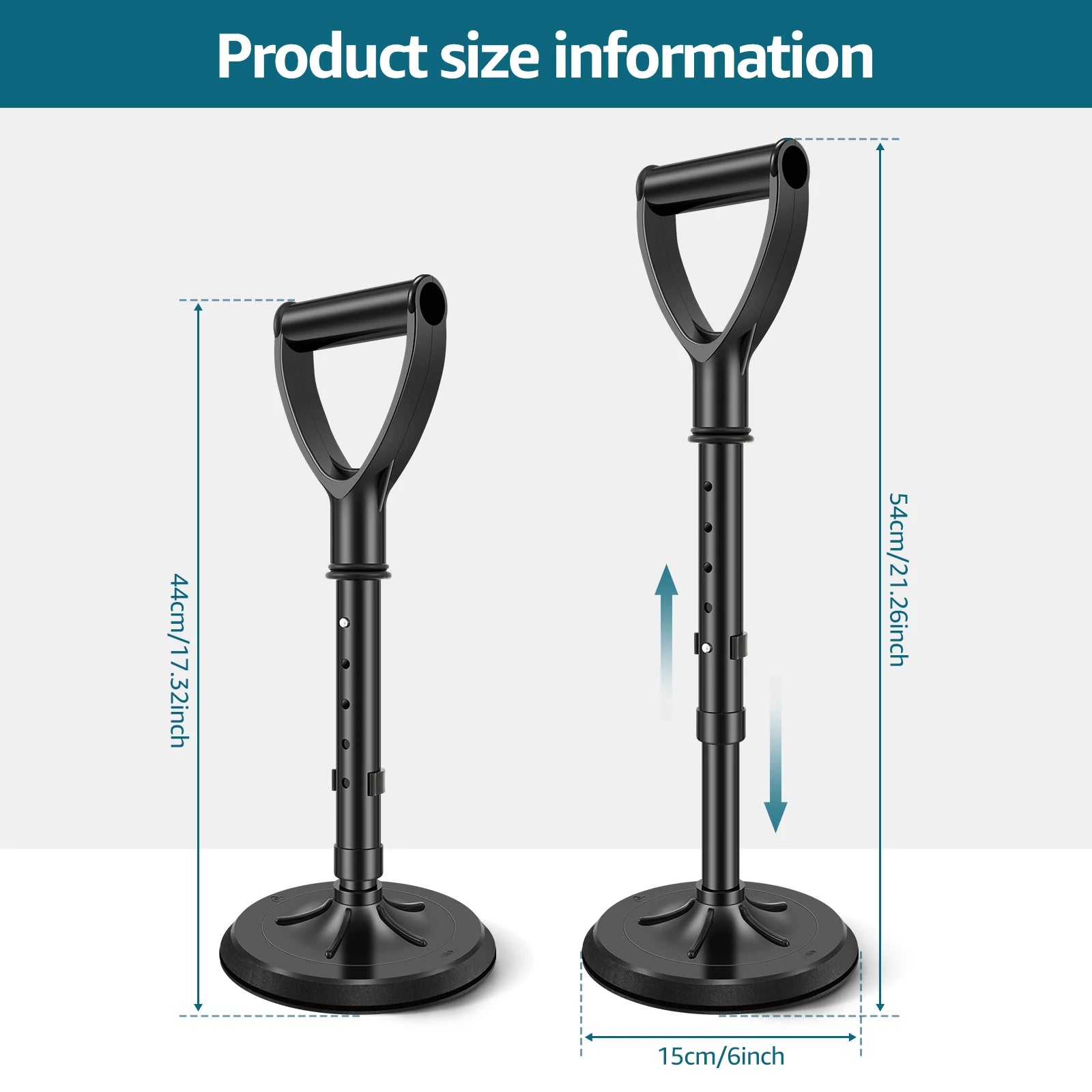 Standing Aid Tool – Adjustable Lift Support for Seniors (44–54 cm)