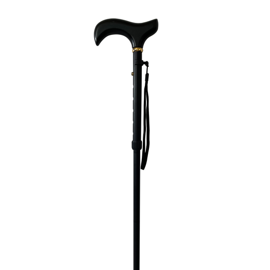 Adjustable Telescopic Walking Stick – Lightweight Outdoor Cane for Seniors