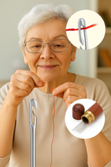 Blind Needle Set for Elderly – Easy Threading Sewing Needles (12–60pcs)